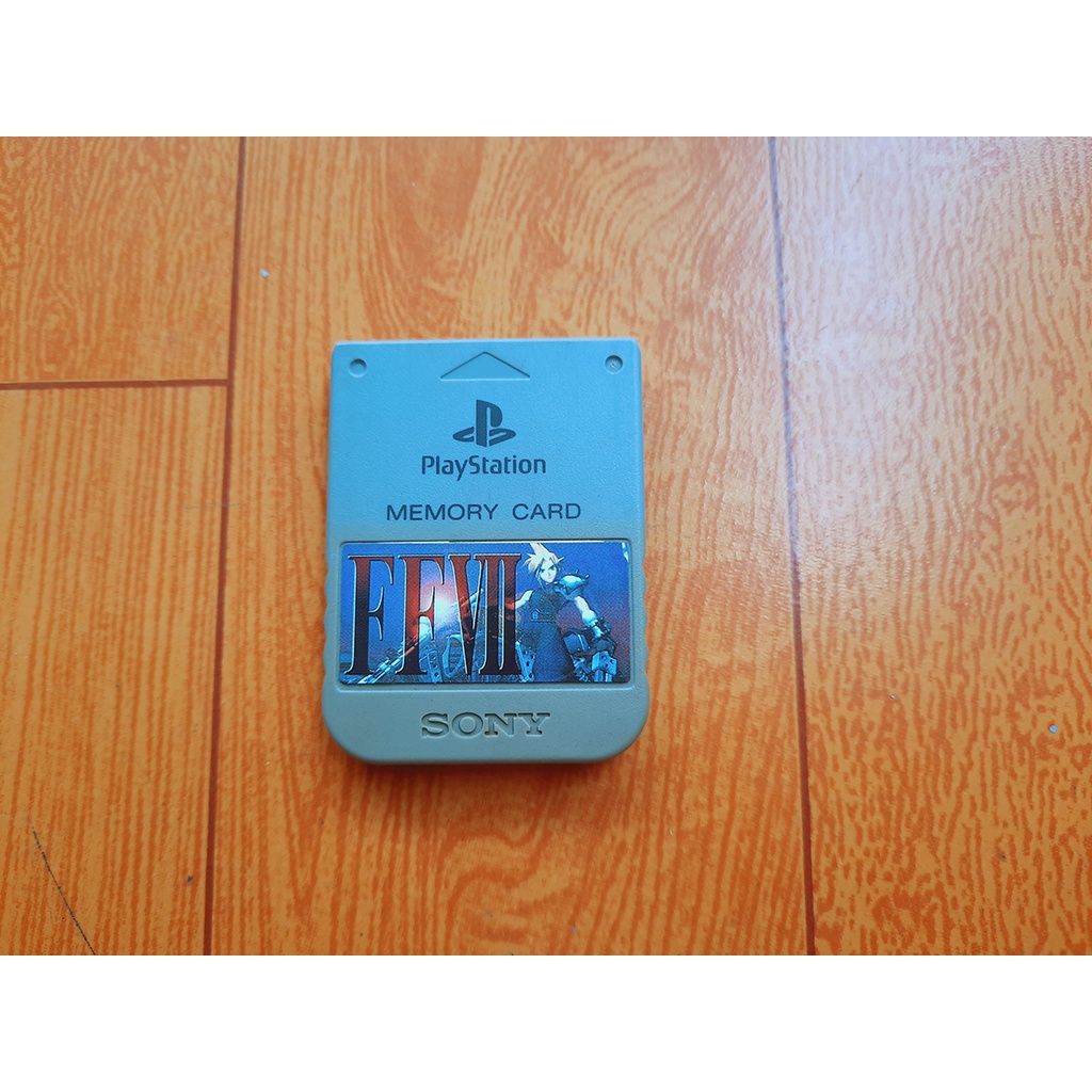 Thẻ nhớ Memory Card PS1 zin có sẵn tệp lưu game Thập tự chinh 2 siêu cấp