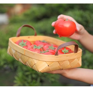 Giỏ cói, giỏ mâyy quai và không quai chụp ảnh cực xinh