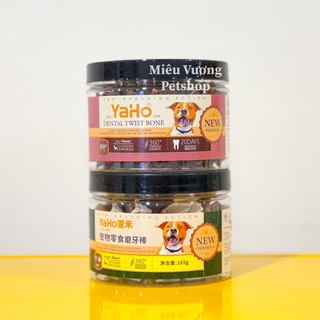 Bánh xương thưởng cho chó Yaho hộp nắp đen