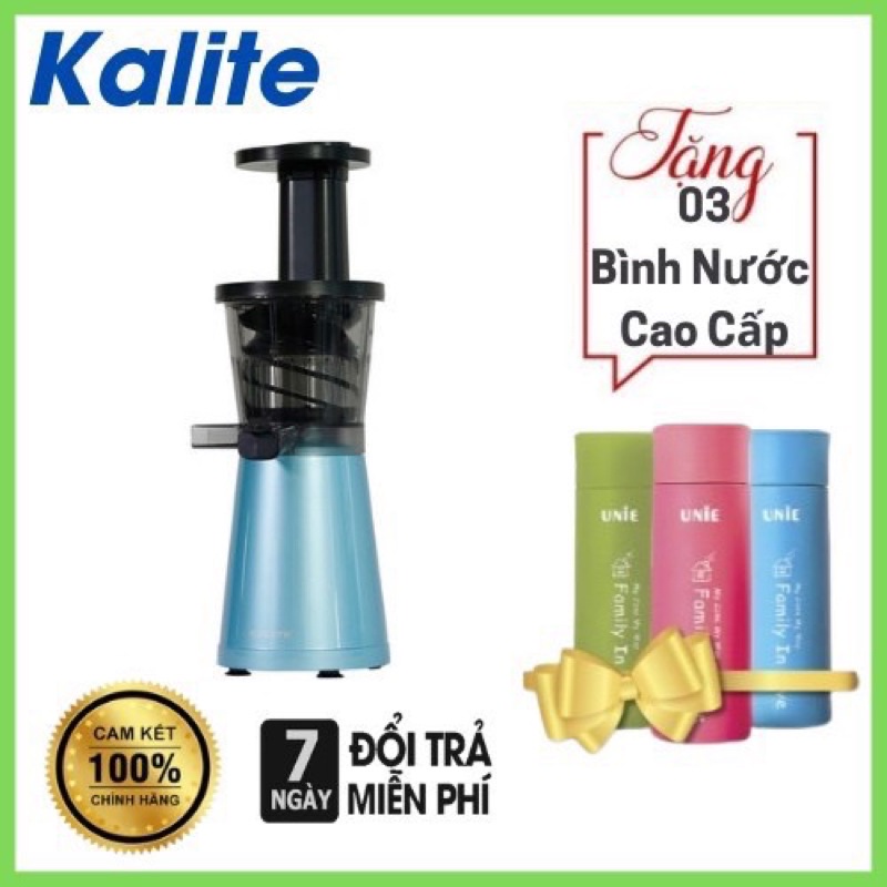 Máy ép chậm Mini Kalite KL-530( Tặng 3 bình nước cao cấp) - Hàng chính hãng