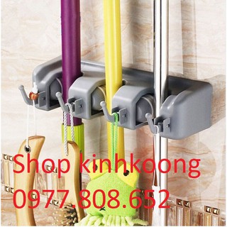 Giá treo chổi đa năng,bắt ốc vít