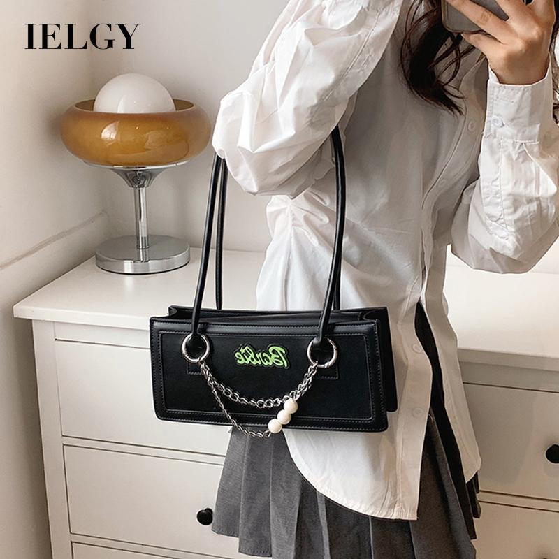 Ielgy Túi Đeo Vai Hình Vuông Cỡ Nhỏ Phong Cách niche Chất Lượng Cao Cho Nữ