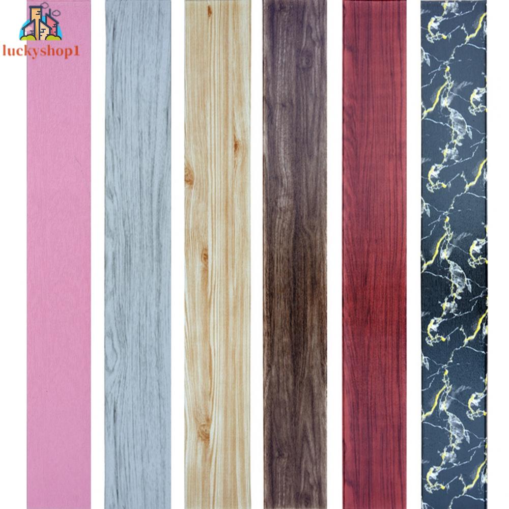 Dán tường chống mài mòn trang trí phòng khách / phòng tắm tự dính dán tường 11 * 70cm