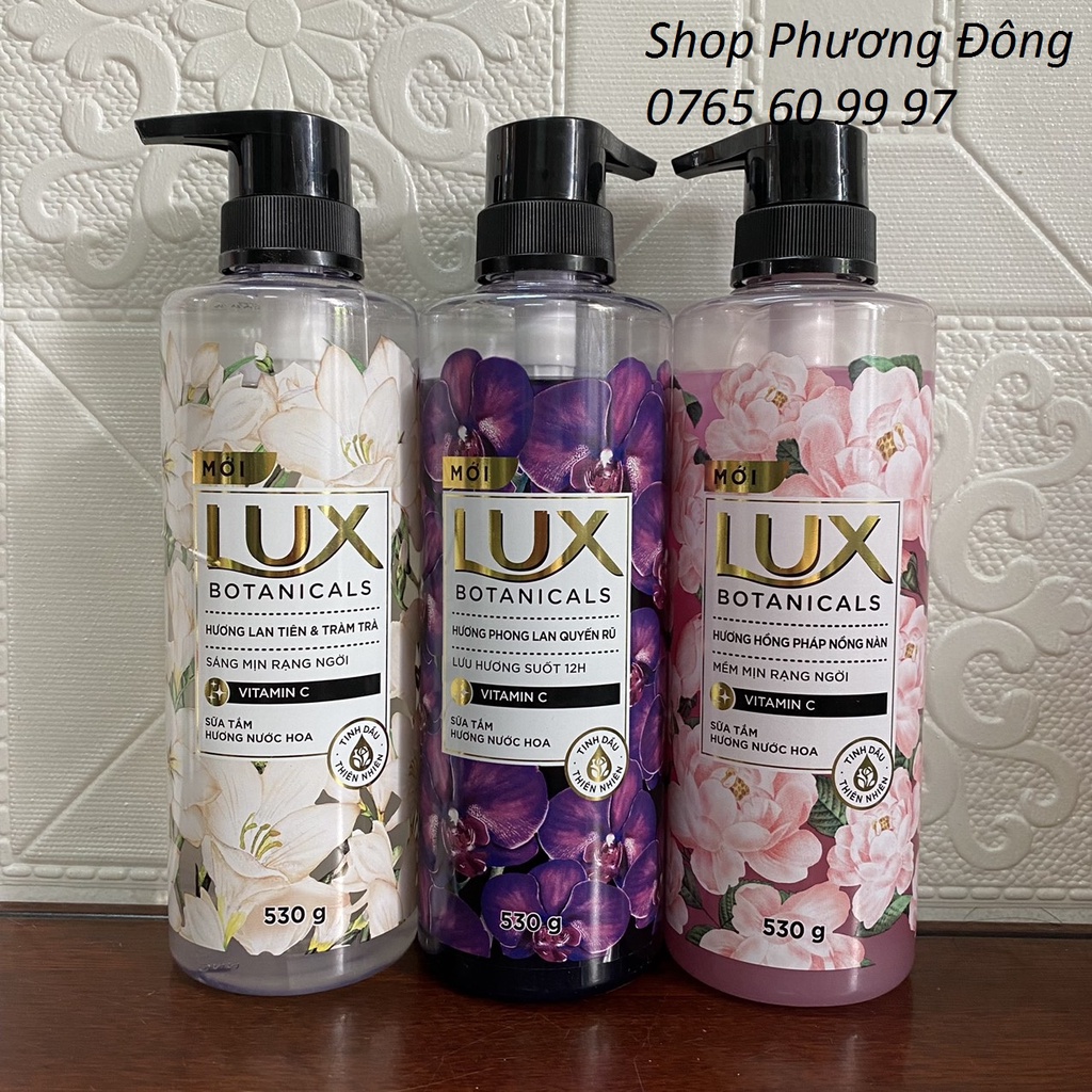 (Chính hãng) Sữa tắm nước hoa Lux 530g