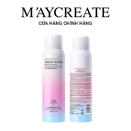 Xịt Chống Nắng Maycreate Hàng Nội Địa Trung