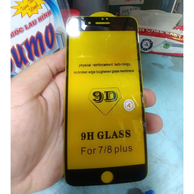Kính cường lực iPhone 7plus/8plus Full màn hình
