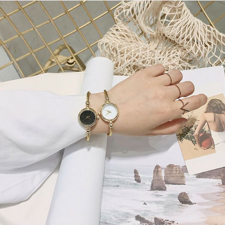 Đồng hồ nữ mặt tròn kiêm lắc tay bạc KIKO mặt trắng đồng hồ nữ mặt nhỏ size 22mm Watchesbytif đi học đi chơi [KÈM CLIP] | BigBuy360 - bigbuy360.vn