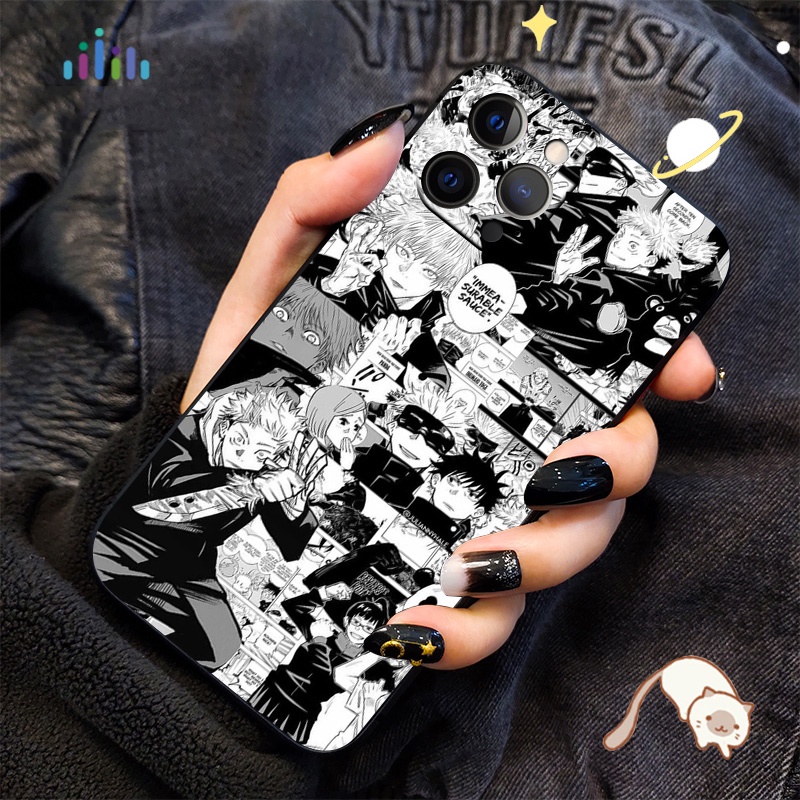 Ốp Điện Thoại Mềm Hình Anime Jujutsu Kaisen Mới Cho Samsung Galaxy s21 s20 Ultra Lite Plus FE S21ultra s21fe s21+ s20+ s20ultra