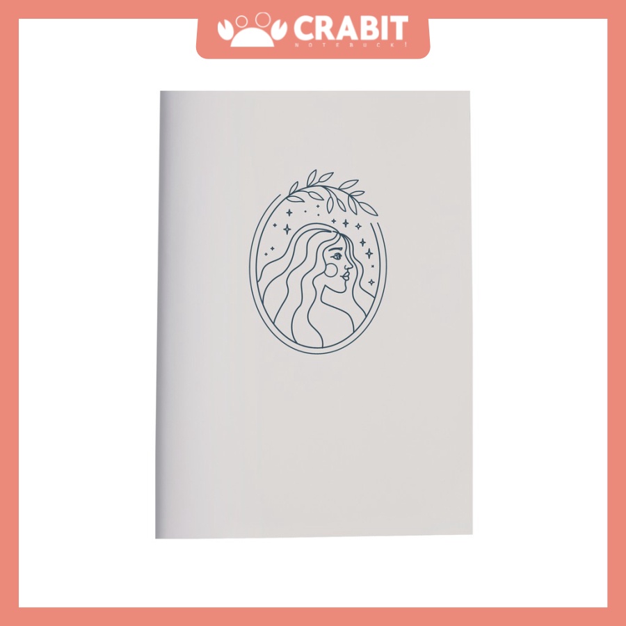 Vở kẻ ngang Crabit Nhũ Nữ thần 80 trang