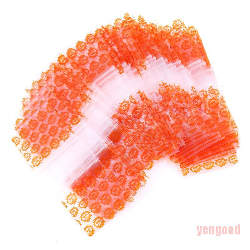 Bộ 100 Túi zip Nhỏ Kích Thước 1.6X2 / 1.8X2.5 / 2.5X3 / 3X4Cm