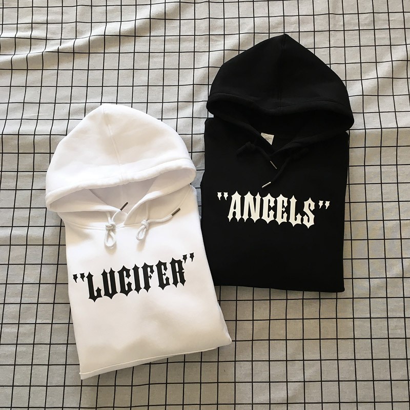 GET 1 BUY 1 ) Hình Thật độc quyền, Bigsize, unisex, ÁO HOODIE IN ĐÔI CÁNH LUCIFER