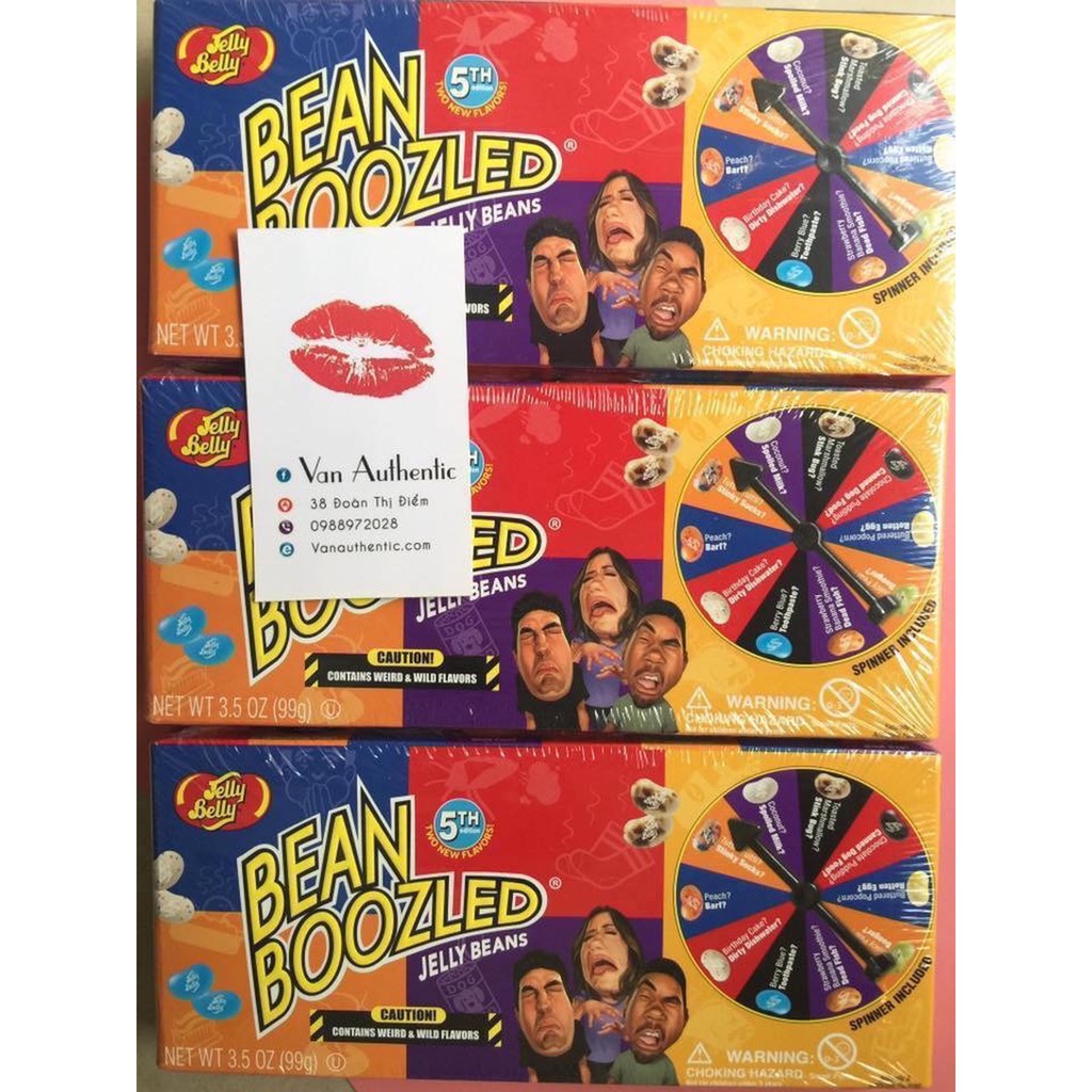 Kẹo thối Bean Boozled Hộp May Rủi 100G hàng chính hãng Mỹ
