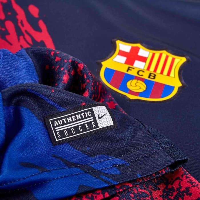 Giày thể thao Nike Barcelona Pre-Match Jersey 2019/20 màu xanh dương