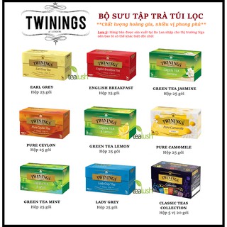 Mã GROSALE2 giảm 8% đơn 150K TWININGS OF LONDON BST TRÀ TÚI LỌC