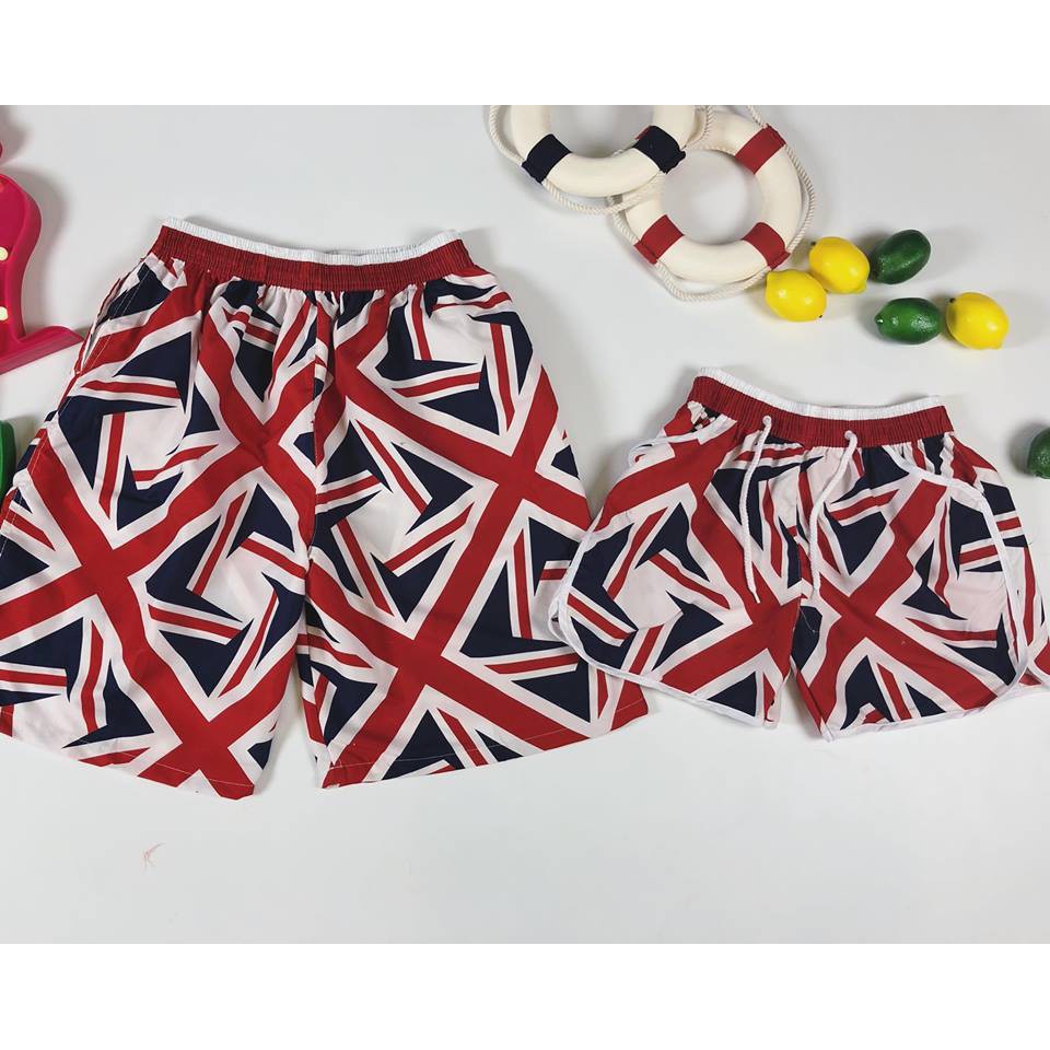 Quần đôi đi biển hàng QC