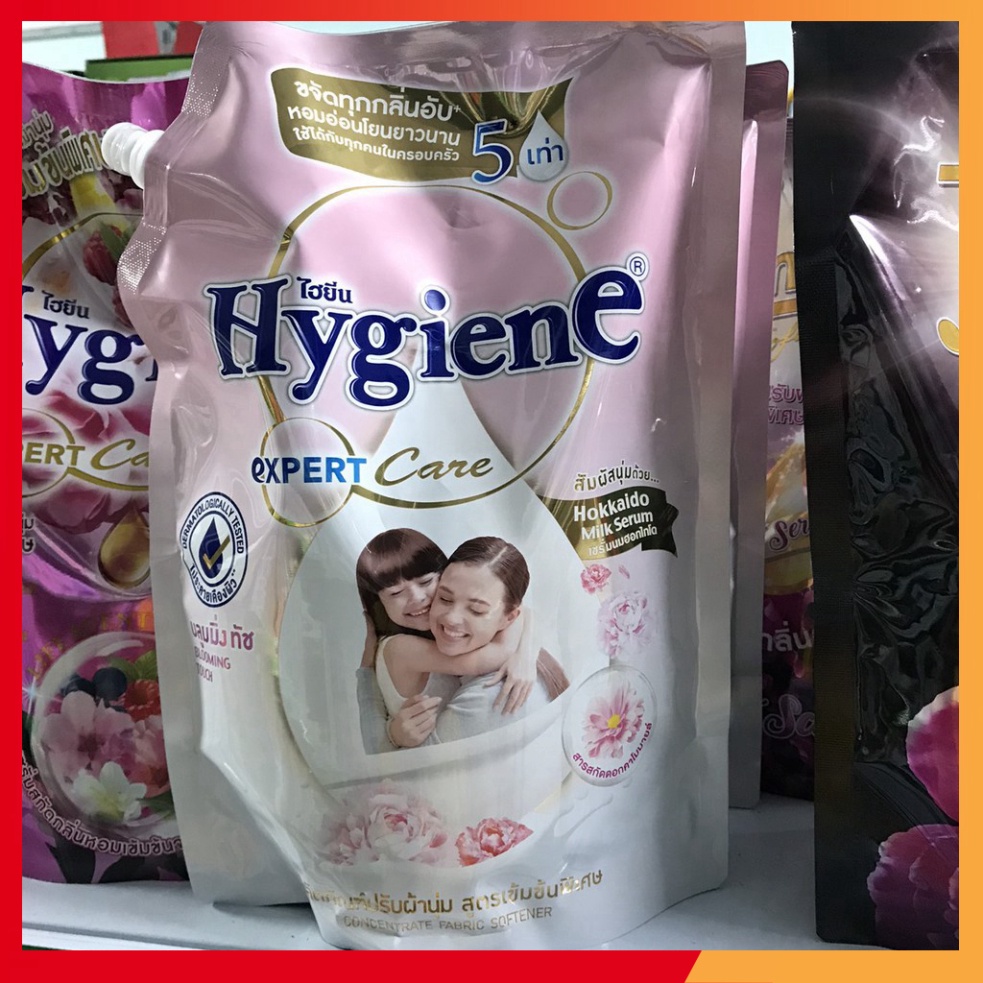 [Hàng Chính Hãng] (ĐỦ MÀU) Nước xả Hygiene túi 1300ml/ 1400ml Thái Lan