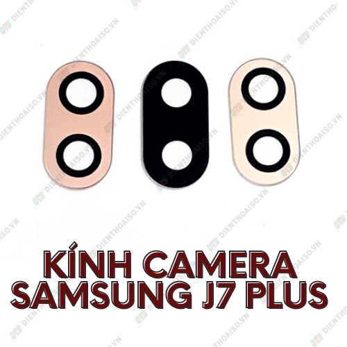 Mặt kính camera samsung J7 Plus