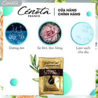 Gói dung dịch vệ sinh phụ nữ Cenota Secret Sexy Gel 10ml, dung dịch vệ sinh làm hồng mịn se khít vùng kín - C37A Salala