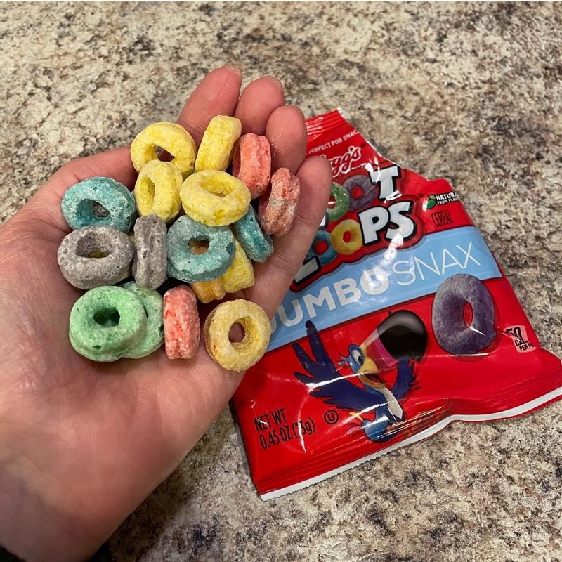 Snack ngũ cốc Kellogg's gói lẻ 13g  /Kellogg's Jumbo Snax Cereal Snacks USA 13g