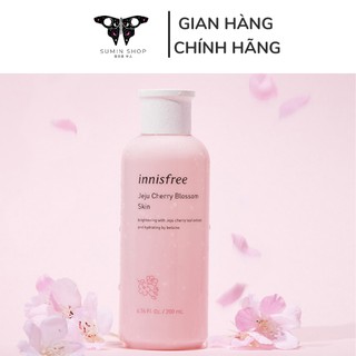 🍓Free Ship🍓Toner Dưỡng Trắng Innisfree Cherry Blossom Skin Hoa Anh Đào