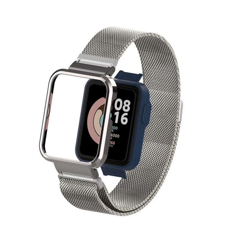 Dây Đeo Inox Milanese Cho Đồng Hồ Thông Minh Xiaomi Mi Watch Lite / Redmi Watch 3 2 Lite