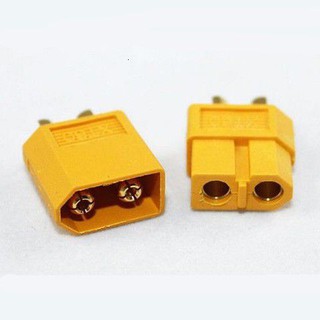 ( 5 CÁI ) Jack XT60 (Jack esc và jack Pin). BN.