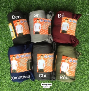 Áo giữ nhiệt nam cổ 3 phân - L
