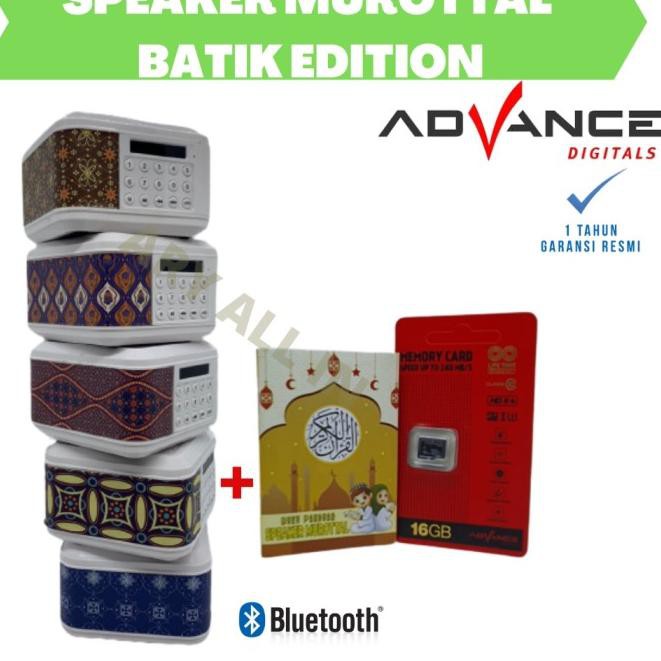 Loa Qur 'An 30juz Advance Tp600 Al-Qur' An - Batik A 6gb