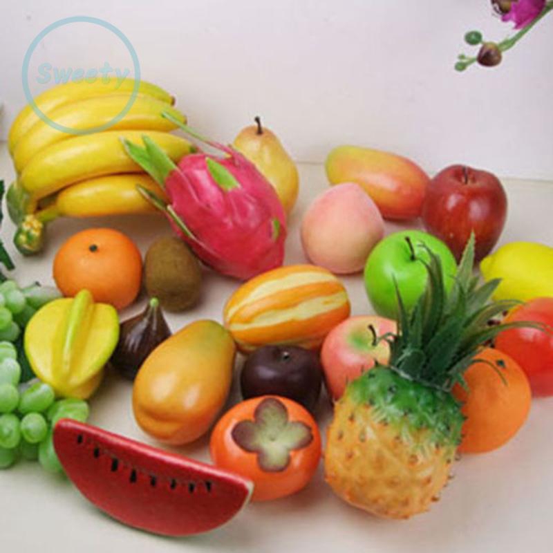 Trái cây giả bằng nhựa dùng trang trí xinh xắn