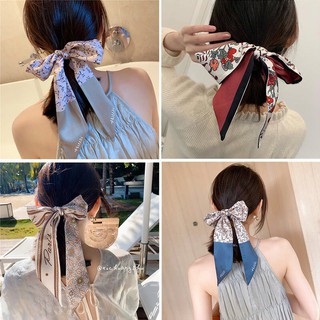 Dây Buộc Tóc Lụa Đa Năng Kiểu Pháp Xinh Xắn