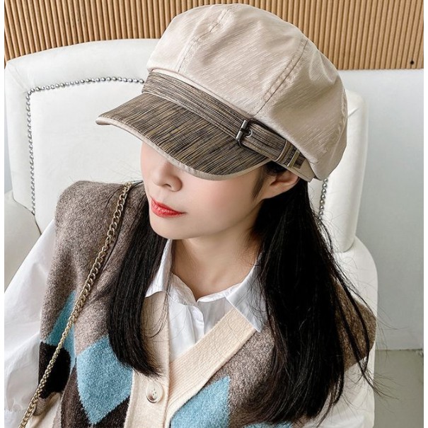 Mũ bê rê nữ phong cách Hàn mới, nón nồi có vành thời trang