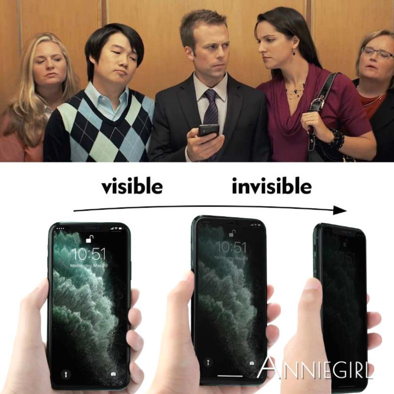 Kính cường lực 10D chống nhìn trộm bảo vệ màn hình cho IPhone 8 7 Plus SE XS XS Max XR 11 Pro Max