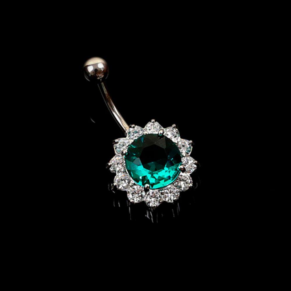 VANES1 Khuyên Rốn Đính Đá Lấp Lánh Sang Trọng Phổ Biến