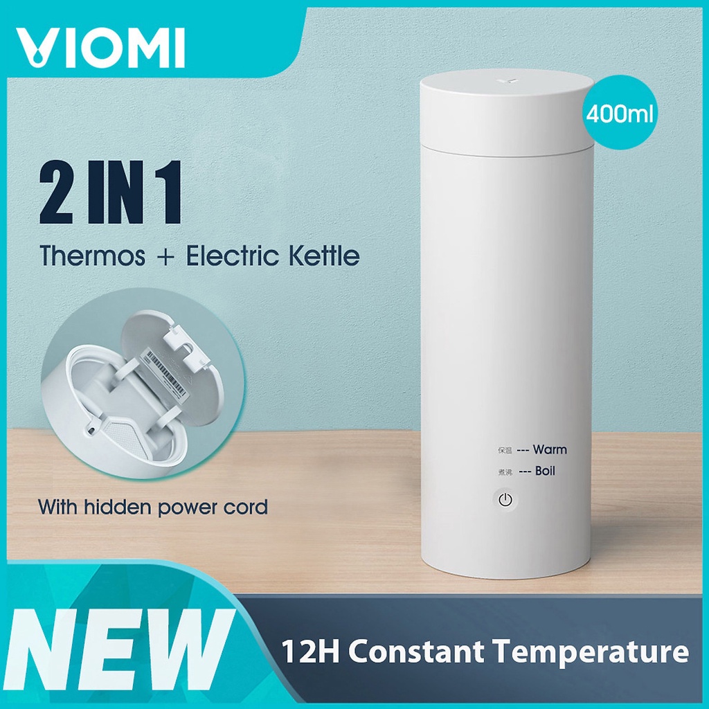 Bình Giữ Nhiệt Tích Hợp Đun Sôi Cầm Tay Xiaomi VIOMI Electric Thermos 2 in 1