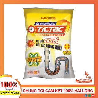 Bột thông đường ống hàng Thái Lan Tictac, thông nghẹn đường ống