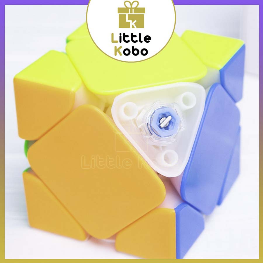 [Enhanced] Rubik Gan Skewb M Bản 32 Viên Nam Châm Dòng Cao Cấp Flagship Rubic Stickerless Biến Thể Skewb