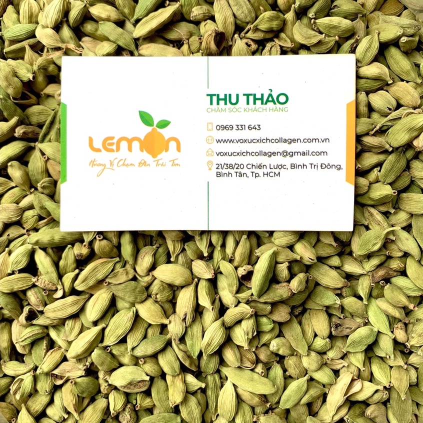 [100g-500g] Bạch đậu khấu xanh Ấn Độ tạo mùi vị thơm ngon cho món ăn, nấu phở, pha trà