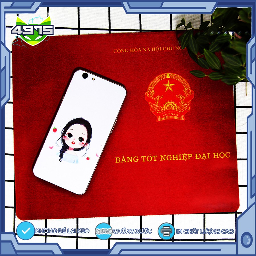 Skin Điện Thoại OPPO F - series Chống Xước Cao Cấp [IN HÌNH THEO YÊU CẦU]