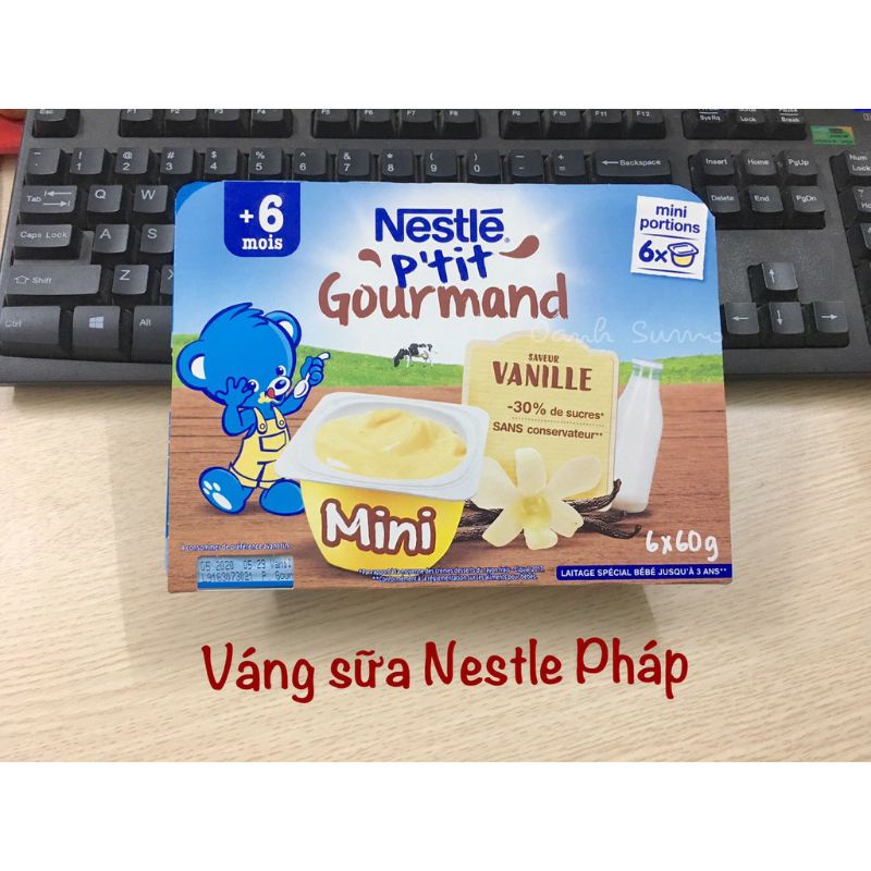 Váng sữa Nestle Pháp cho bé từ 6-36 tháng date 12/2021