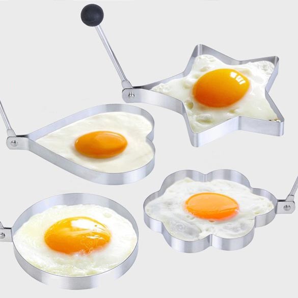 Cod-sunfayss Kitchen Stainless Steel Pancake Mould Mold Ring Cooking Egg Shaper