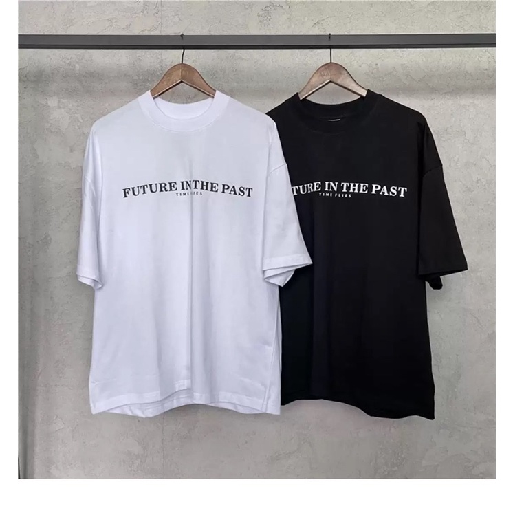 Áo thun phông PINK tay lỡ form rộng FUTURE IN THE PAST Unisex