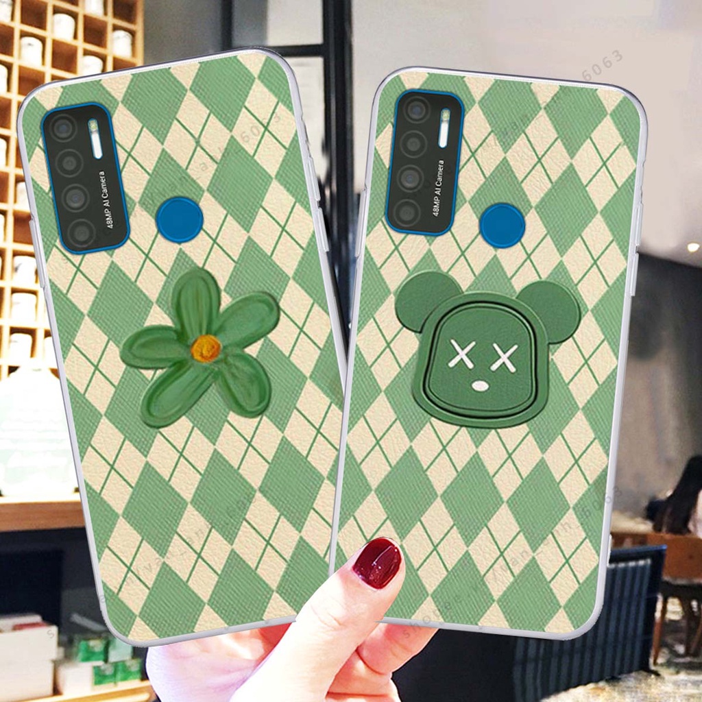 Ốp lưng Vsmart Star 5 / Joy 4 / Live 4 in hình hoa, gấu rich bear nghệ thuật, thời trang