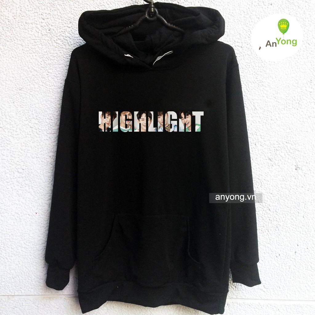 Hoodie Highlight tên lồng hình nhóm