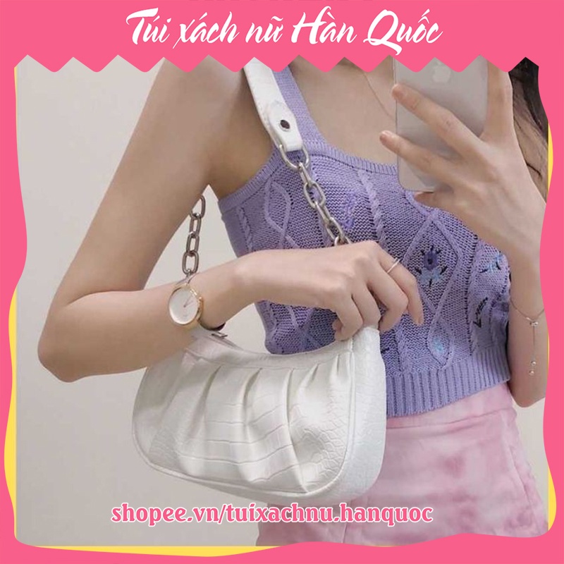 Túi xách nữ đẹp Hàn Quốc Túi xách nữ đeo chéo Dây xích Siêu xinh phù hợp công sở đi học đi chơi đi làm TX32
