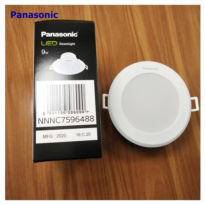 Đèn LED âm trần PANASONIC 9W/ Ø114/ Ø95/ H50mm - Ánh sáng trắng