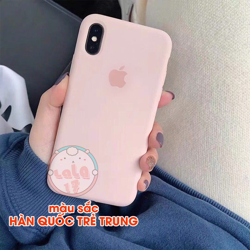 Ốp Lưng Iphone Ốp Chống Bẩn Lót nhung CAO CẤP Màu Hàn Quốc - LALA17 | BigBuy360 - bigbuy360.vn