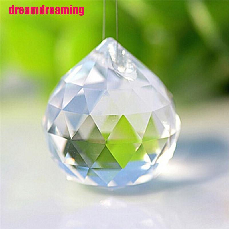 Rèm Cửa Dạng Hạt Pha Lê Trong Suốt Kích Thước 20mm