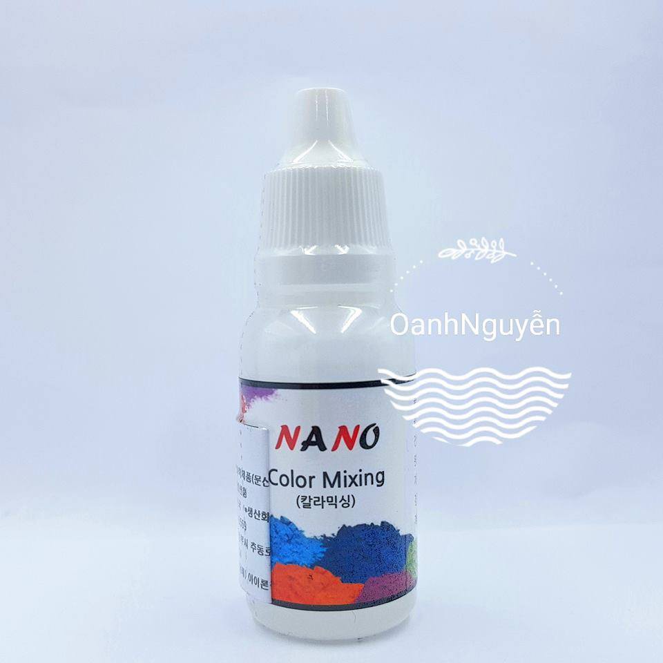 Nước pha mực xăm, bột tán lông mày Nano [Hàn Quốc 100%]
