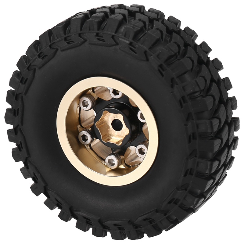 Bộ 4 Bánh Xe Cao Su Đồ Chơi Axial SCX24 90081 C10 JLU Gladiator Bronco Tỉ Lệ 1 / 24