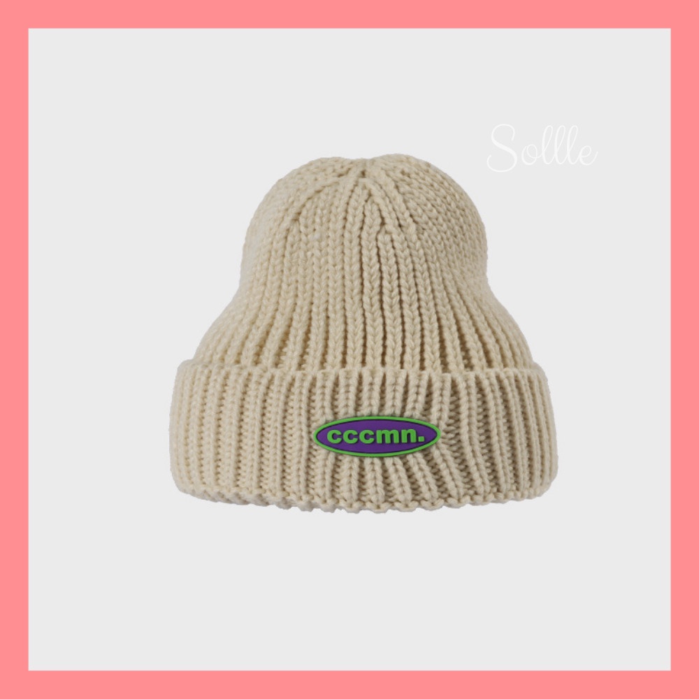 Mũ nón len beanie nam nữ trơn nhiều màu phong cách hip hop Hàn Quốc Sollle M01N